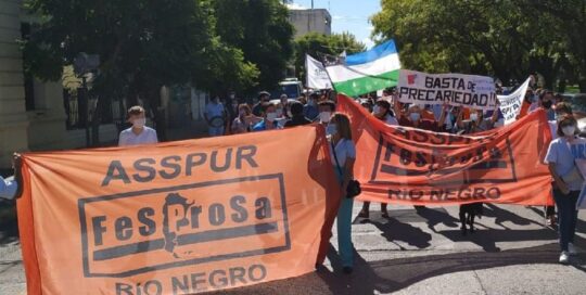 FUERTE PARO DE SALUD EN RÍO NEGRO POR SALARIOS: ASSPUR DENUNCIA UNA CRISIS PROFUNDA
