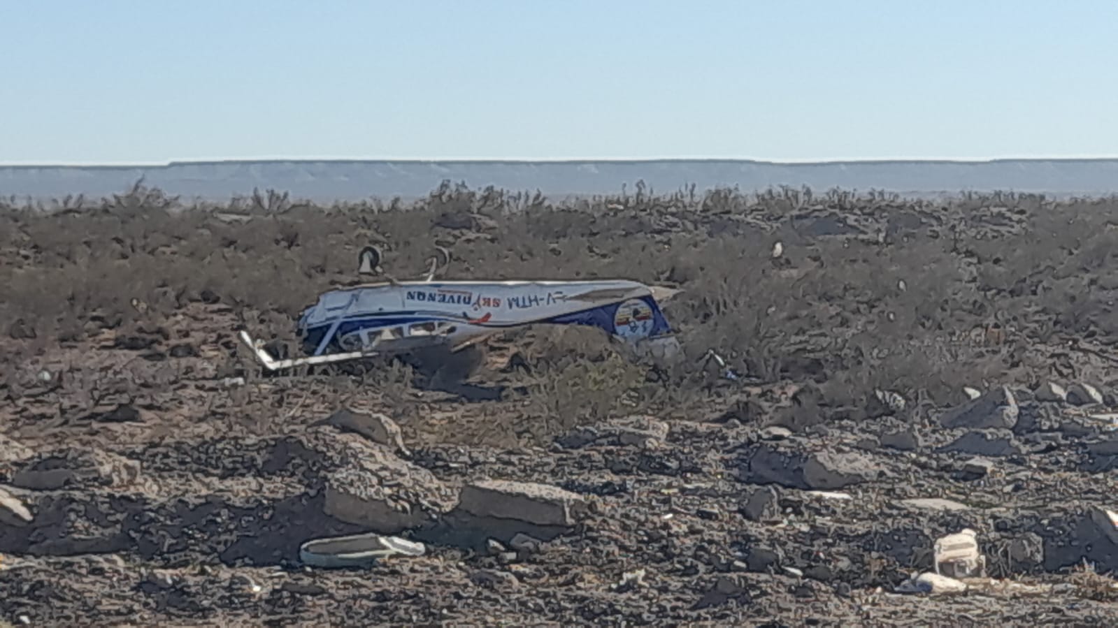 GRAVE ACCIDENTE CON UN MUERTO Y DOS HERIDOS EN EL AEROCLUB DE ALLEN