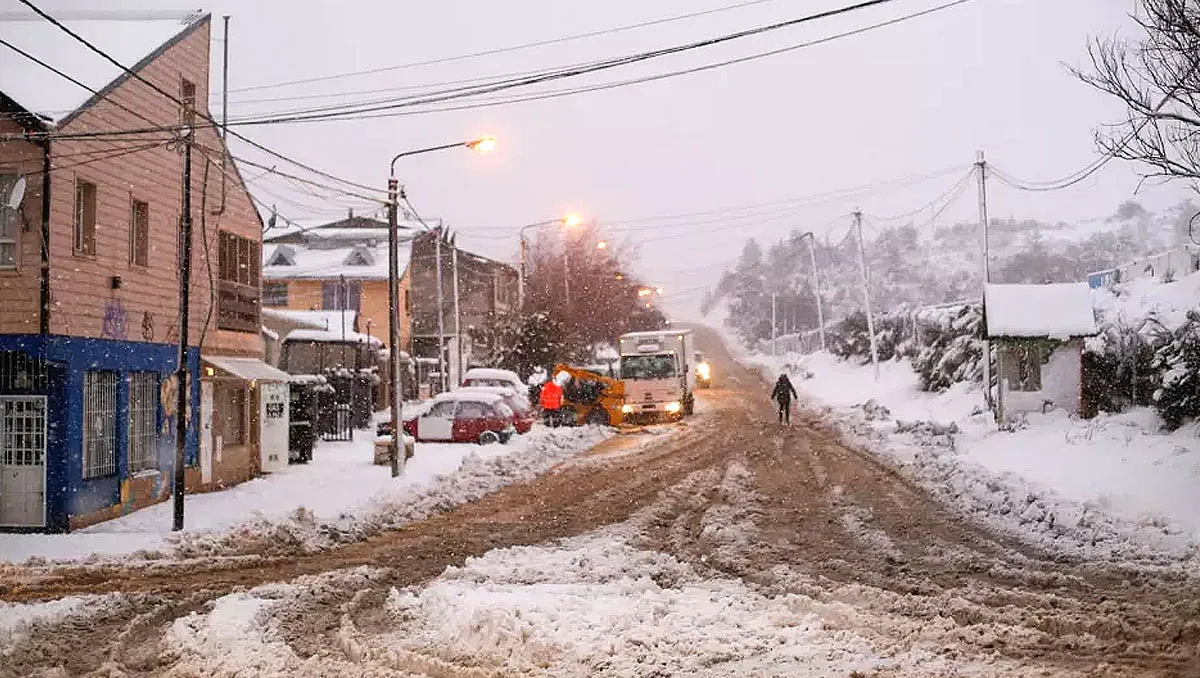 TEMPORAL EN RÍO NEGRO: NEVADAS HISTÓRICAS Y EL ACCIONAR DE PROTECCIÓN CIVIL EN LA PROVINCIA Y ALLEN