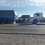 CAMIONEROS INTENSIFICAN CONTROLES EN RÍO NEGRO PARA REGULAR TRANSPORTE DE ARENA HACIA AÑELO