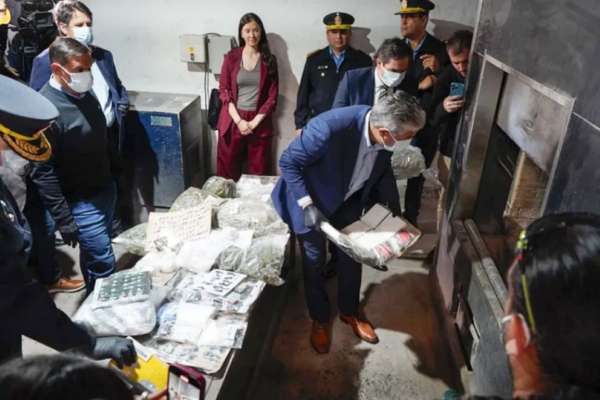 NARCOMENUDEO: NEUQUÉN QUEMÓ DROGRAS POR $570 MILLONES
