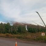 FUERTE VIENTO EN ALLEN: SIN DAÑOS GRAVES PERO CON INTERVENCIONES DE DEFENSA CIVIL