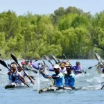 REGATA DEL RÍO NEGRO: CÓMO SIGUE LA EDICIÓN 50 Y CUÁNDO LLEGAN LOS PRIMEROS A ROCA