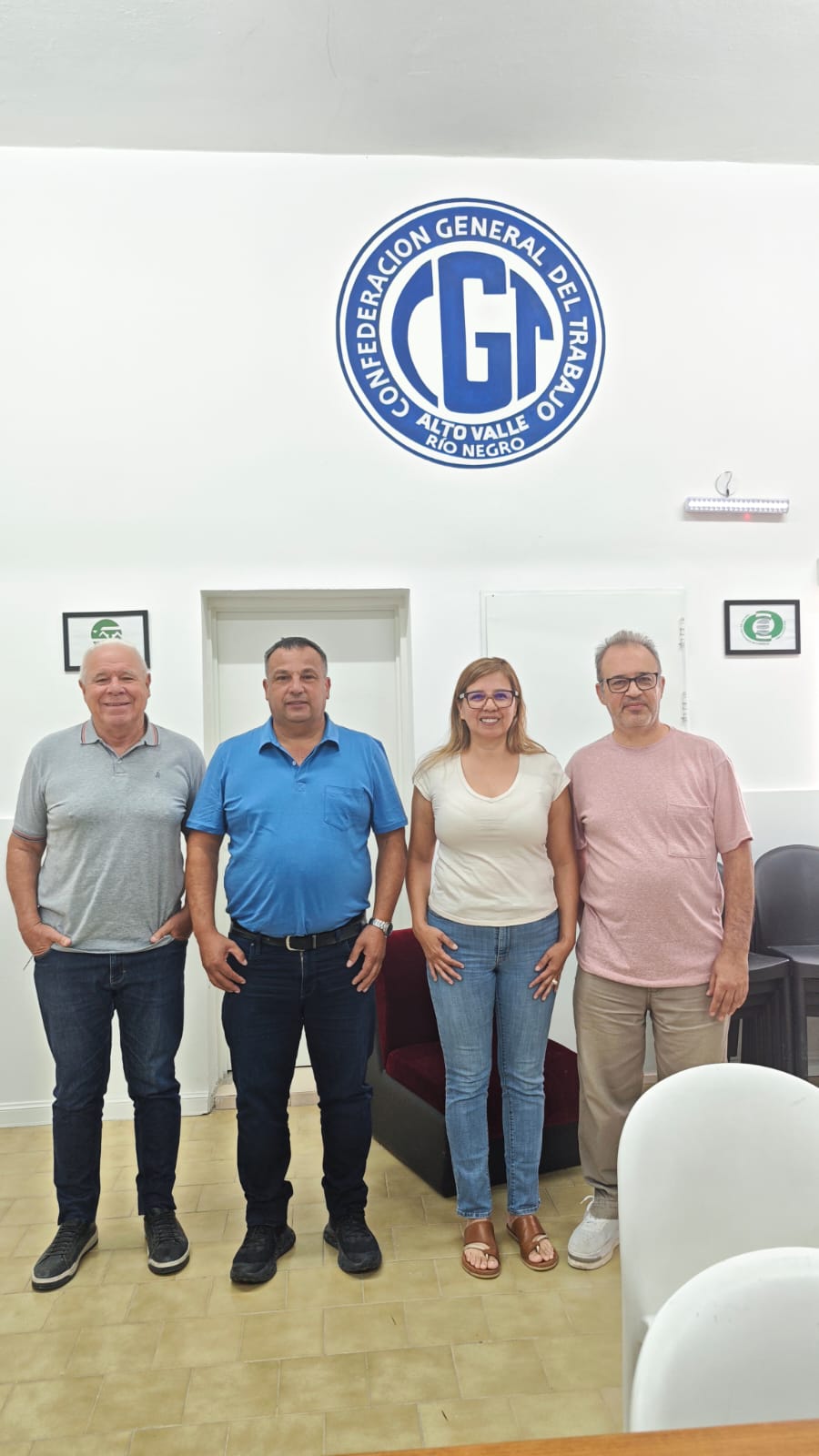 ENAC Y LA CGT RÍO NEGRO PROPONEN PROYECTOS PRODUCTIVOS Y UN FONDO CON REGALÍAS