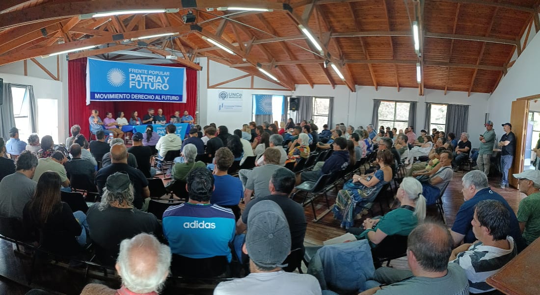 MÁS DE 150 MILITANTES PARTICIPARON DEL ENCUENTRO PROVINCIAL DE PATRIA Y FUTURO EN BARILOCHE