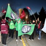 ATE PROTESTÓ EN EL AEROPUERTO DE BARILOCHE Y ANTICIPA MÁS MEDIDAS EN UN AÑO DE CONFLICTO