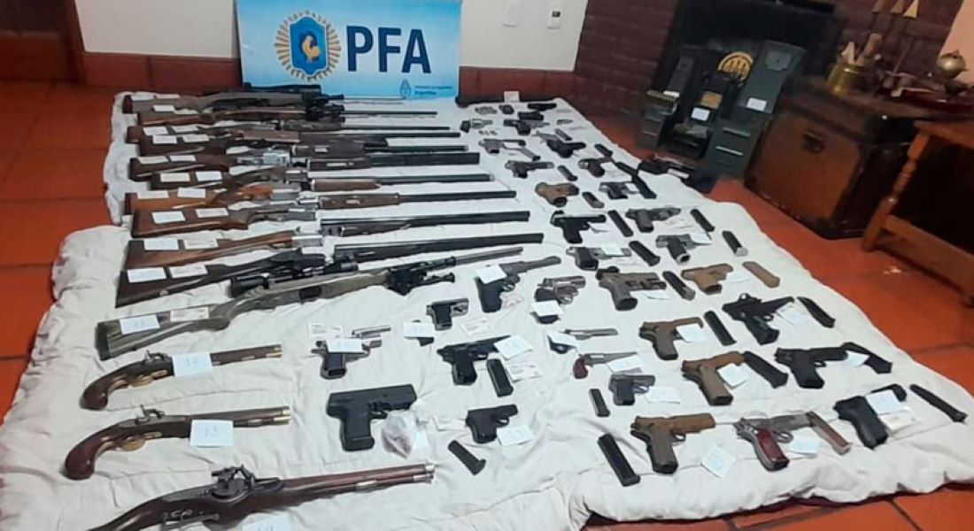GOLPE HISTÓRICO CONTRA EL TRÁFICO ILEGAL DE ARMAS INCLUYÓ A NEUQUÉN