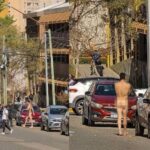 UN HOMBRE SE DESNUDÓ FRENTE A UNA ESCUELA EN EL ALTO NEUQUINO