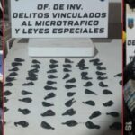 DOS DETENIDOS Y MILLONARIO SECUESTRO TRAS LOS DISPAROS EN CARAVANA MOTOQUERA
