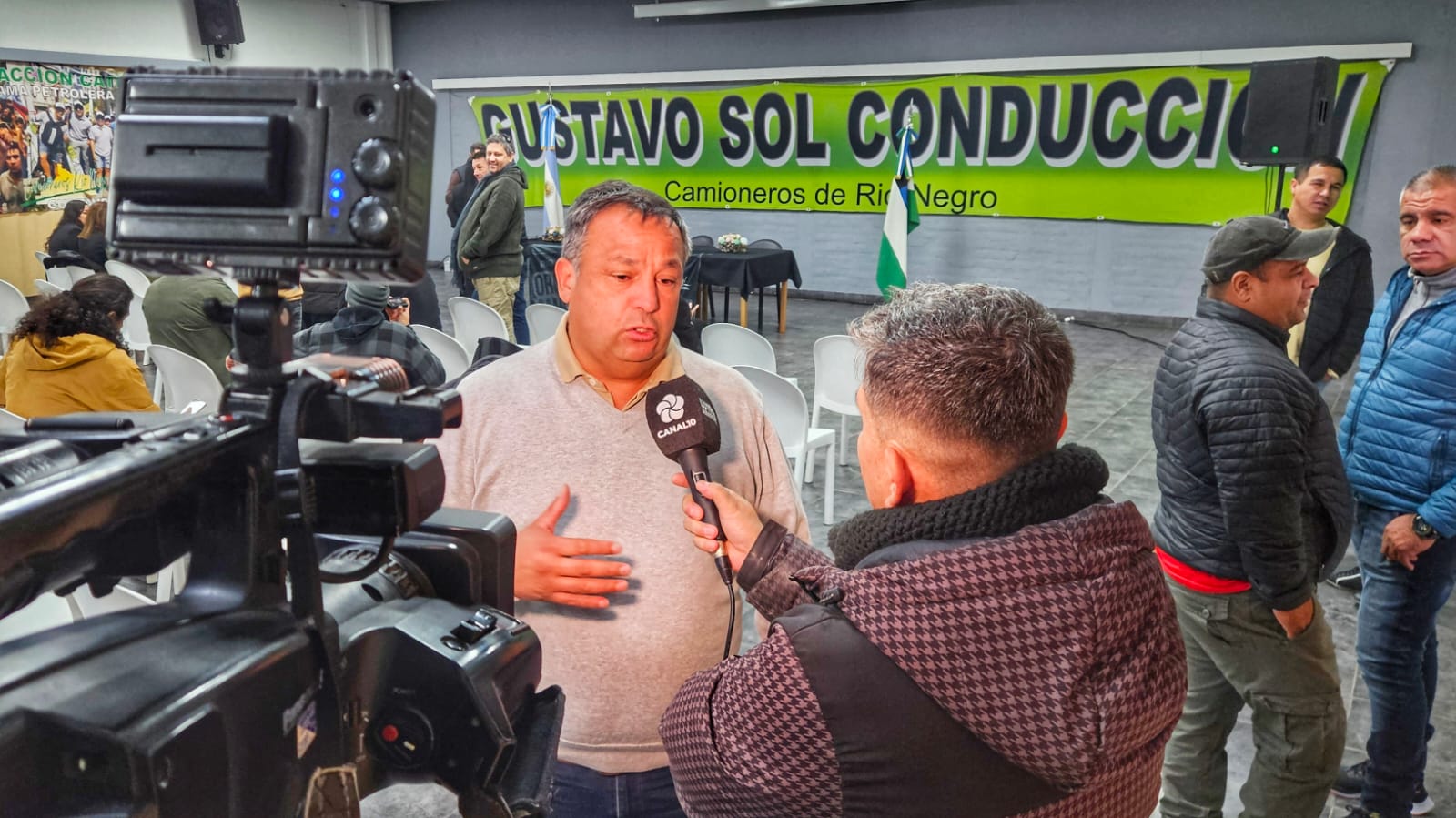 CAMIONEROS DE RÍO NEGRO FORMALIZÓ LA ASUNCIÓN DE SUS NUEVAS AUTORIDADES