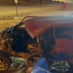 UN MUERTO Y UN HERIDO GRAVE TRAS UN VIOLENTO ACCIDENTE VIAL EN RINCÓN DE LOS SAUCES