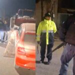 EN CENTENARIO, SECUESTRARON LA GRÚA MUNICIPAL PORQUE SU CHOFER ESTABA BORRACHO