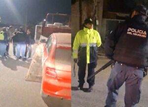 EN CENTENARIO, SECUESTRARON LA GRÚA MUNICIPAL PORQUE SU CHOFER ESTABA BORRACHO