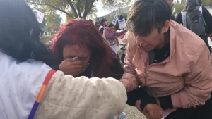 UNTER DENUNCIÓ REPRESIÓN EN EL PUENTE Y MANTIENE EL PARO DOCENTE EN RÍO NEGRO