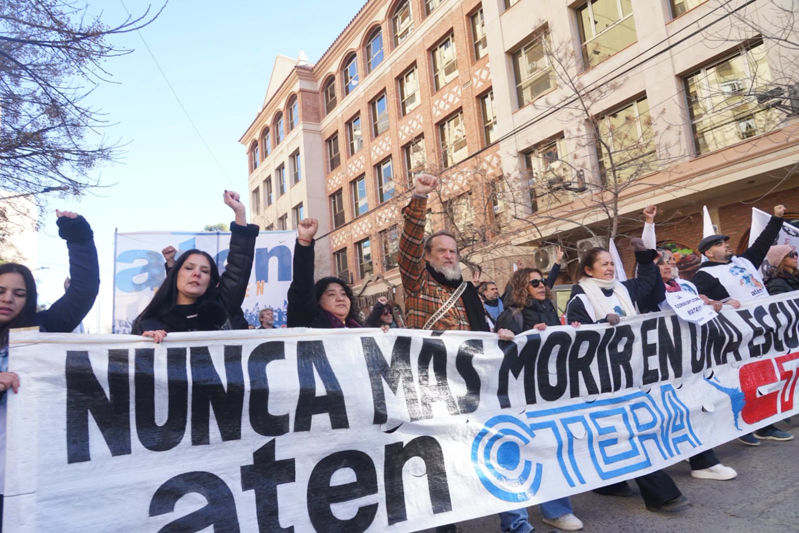 CINCO AÑOS DE AGUADA SAN ROQUE: ATEN MARCHÓ PARA EXIGIR CÁRCEL A LOS CONDENADOS