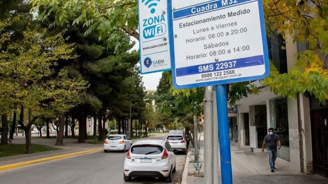 SAEM ACTUALIZÓ LAS TARIFAS DEL ESTACIONAMIENTO EN LA CAPITAL NEUQUINA