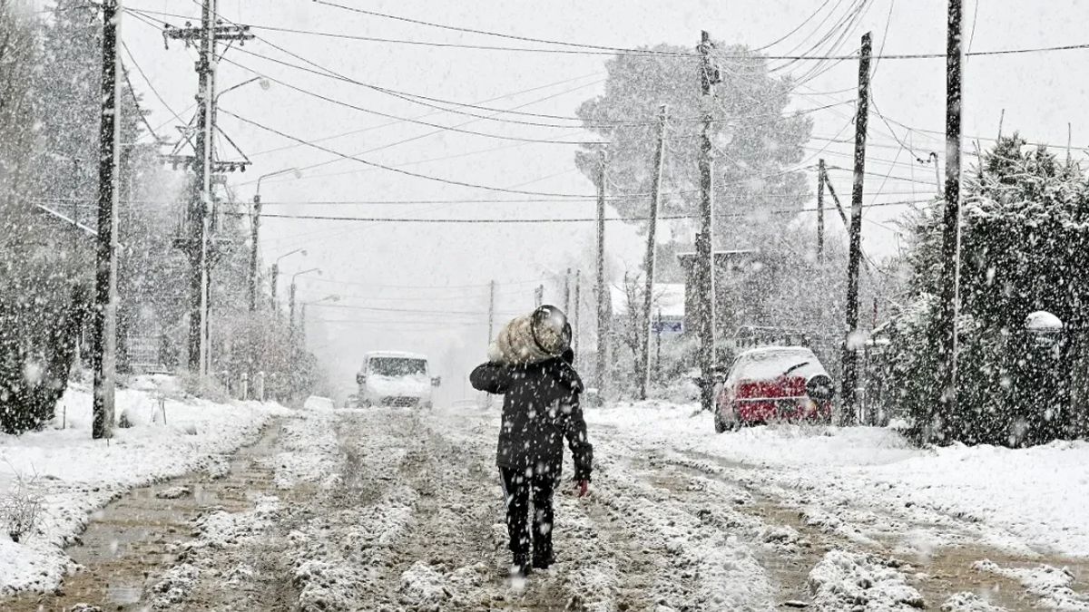 ALERTA EN LA PATAGONIA: SE ESPERAN NEVADAS FUERTES Y RÁFAGAS DE 90 KM/H