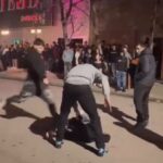 VIOLENCIA EN CENTENARIO: BRUTAL GOLPIZA EN CORRIDA A LA SALIDA DE UN BOLICHE EN BARRIO SARMIENTO