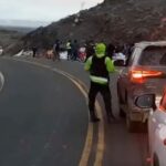 SAQUEAN LA MERCADERÍA DE UN CAMIÓN TRAS UN ACCIDENTE EN LA RUTA 237