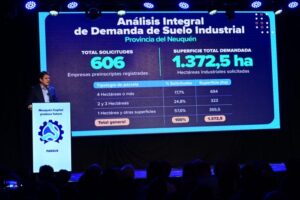 NEUQUÉN LANZA LA VENTA DE LOTES EN EL PARQUE INDUSTRIAL CAPITAL CON INCENTIVOS FISCALES Y FOCO LOCAL