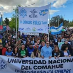 MULTITUDINARIA MARCHA FEDERAL UNIVERSITARIA EN NEUQUÉN Y RÍO NEGRO